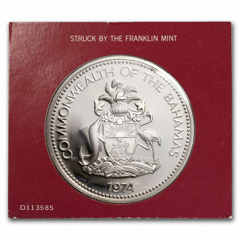 コレクション 1974 BAHAMAS 10CENTS 10 dollars 1974 - Independence, Bahamas - uCoin.net