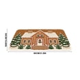 thumbnail image 4 of Christmas Door Mat Gingerbread House Doormat Outdoor Merry Christmas Welcome Mat Dirt-Scraping Floor Mats for Front Door Entryway Patio Home Festive Decor by MPOISVA, 4 of 7