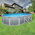 thumbnail image 2 of Blue Wave Martinique 12'x24' Oval 52'' Steel Swimming Pool, 2 of 3