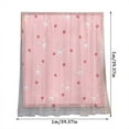 thumbnail image 3 of No Punching With Yarn Curtain Translucent Impervious To People Yarn Curtain Fabric Polyester Curtains,G,Cloth, 3 of 7