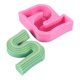 thumbnail image 2 of Bearachild Moldes para velas irregulares, superficie lisa de silicona, Flexible, fácil de desmoldar, fácil de limpiar, molde para hornear para retrato Cocina y Comedor 50-2487 Bearachild HA060545-03, 2 of 6