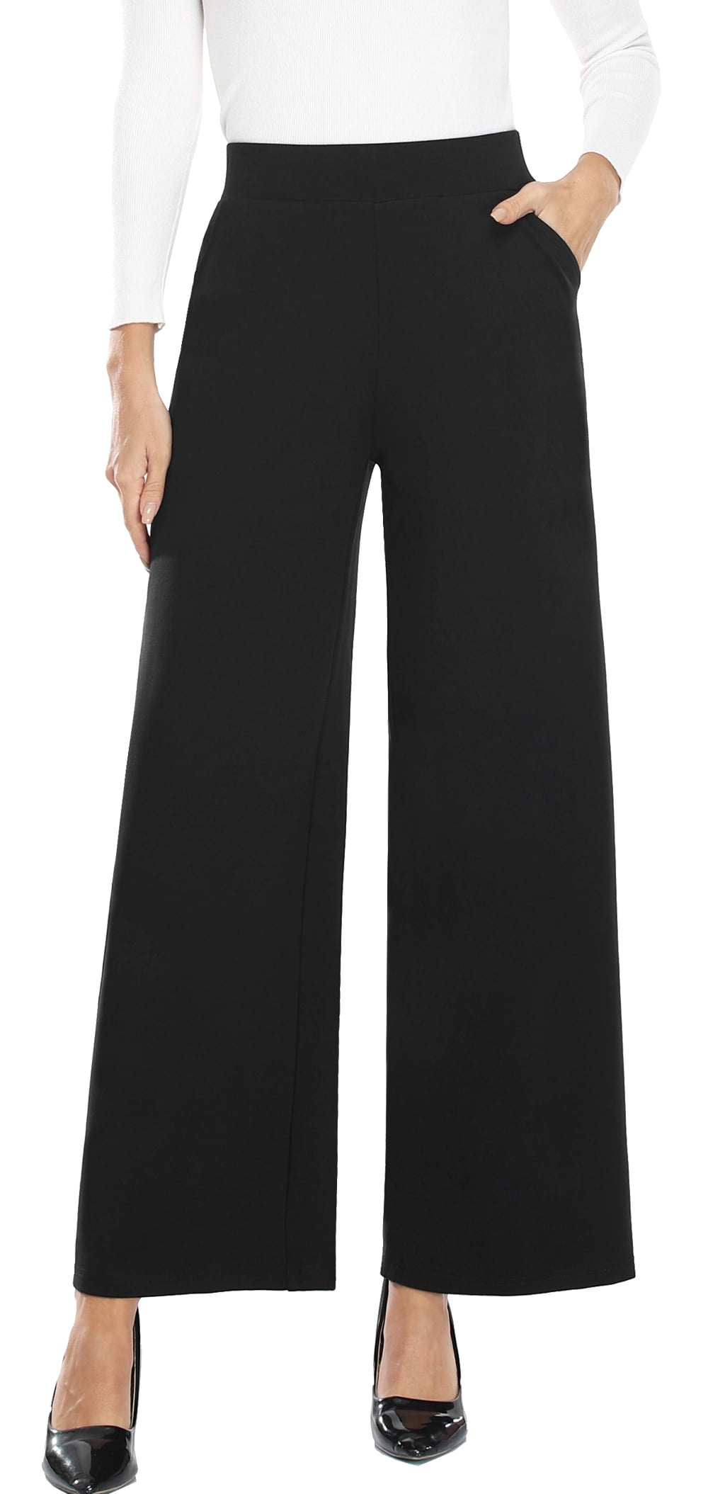 Jo.Hannah Wide Leg Pants for Women High 