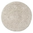 thumbnail image 3 of Home Weavers Fantasia Collection 100% Cotton Tufted Round Shape Bathroom Rug, Soft and Absorbent Bath Rugs, Non-Slip Bath Rug, Machine Wash Dry Bath Mats for Bathroom Floor- 30" Round, Ivory, 3 of 6