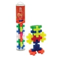 thumbnail image 1 of Plus Plus - Grande - Tubo de juego abierto - Mezcla de colores neón de 15 piezas - Tallo de construcción - Bloques de rompecabezas grandes entrelazados para niños pequeños y preescolares, 1 of 5