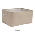 thumbnail image 3 of maskred Sac de Rangement Robuste et Durable pour Armoire pour un Espace Bien Organisé Boîte de Rangement Pliable avec Poignée Coton Multifonctions Beige 1Set, 3 of 6