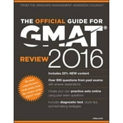 The Official Guide for GMAT Review 2016 with Online Question Bank and Exclusive Video, Pre-Owned (Paperback)