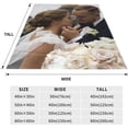 thumbnail image 3 of Custom Blanket with Photo Text Personalized Child Mother Father Christmas Halloween Lover Pet Personalized Gift Birthday Custom Picture Blanket (1Photos, 50"x40"), 3 of 6