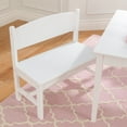 thumbnail image 6 of KidKraft Nantucket Wooden Table with Bench and 2 Chairs, Children's Furniture - White, 6 of 8