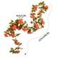 thumbnail image 2 of Great promotion! Cat Rose Garland Artificial Rose Vine Green Leaves Home Decoration Garland Wedding Artificial Flower Hanging Basket Home Decoration Flower Vine, 2 of 2