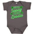 thumbnail image 3 of Inktastic Super Sassy Irish Lassy with Green 4 Leaf Clovers Boys or Girls Baby Bodysuit, 3 of 5