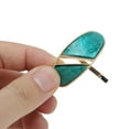 thumbnail image 4 of Unique Bargains 1 Pc Ponytail Buckle Hair Clip Hollow Out Hair Ponytail Cuff for Women Green, 4 of 5