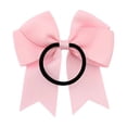thumbnail image 6 of Ribbon Satin Fishtail Bow Hair Ties and Headbands Elegant Hair Accessories for Girls Party Wear,Light Pink,One Size, 6 of 6