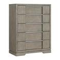 thumbnail image 2 of Picket House Furnishings Argo 5-Drawer Chest in Grey, 2 of 9