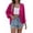 Hot Pink, variant on Womens Summer Crochet Cardigan Sweaters Lightweight Open Front 3/4 Sleeve Batwing Kimono Boho Knit Cover Ups