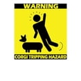 thumbnail image 2 of CafePress - Tripping Hazard Corgi - Baby Light Bodysuit, Size Newborn - 24 Months, 2 of 4