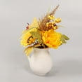 thumbnail image 6 of Antique Ceramic Pitcher Vase with Handle - Matte Textured Farmhouse Jug for Rustic Home Decor, Neutral Clay Pottery Vase for Flowers or Standalone Shelf Decor, 6 of 6