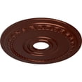 thumbnail image 3 of Ekena Millwork 17 1/2"OD x 3 5/8"ID x 1"P Munich Ceiling Medallion (Fits Canopies up to 5 5/8"), Hand-Painted Antique Copper, 3 of 6