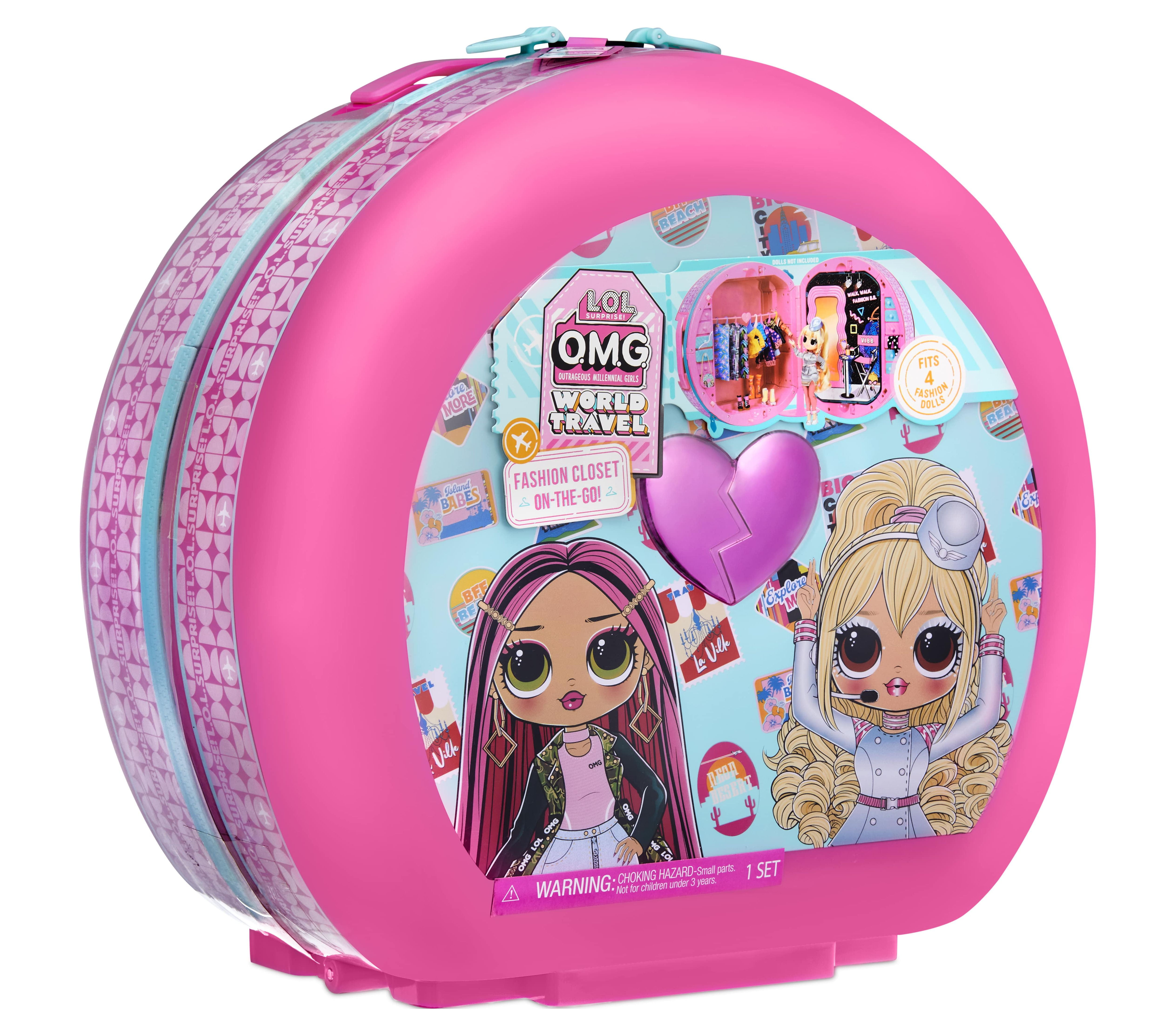  Customer reviews: HOME4 LOL Toys Hanging Over The Door Storage  Organizer Carrying Travel, 40 Clear View Pockets, Roll Up, for Small Dolls,  Cars, Jewelry, Hair Accessories, Arts & Crafts, Bead, Sewing