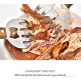 thumbnail image 3 of Meat Claws Meat Remover,2 Pieces Bbq Pulled Pork Meat Shredder Bear Claws Stainless Steel Meat Handler,pulled Pork & Meat Claws Meat Shredder Forks An, 3 of 5