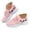 Pink, variant on IUJSOY Sneakers for Women Knit Mesh Running Shoes Lace up Tennis Shoes Lightweight Sock Shoes