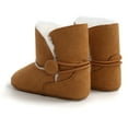 thumbnail image 5 of Baby Girl Boots Newborn Boys Winter Warm Snow Booties Soft Sole Crib Shoes 0-18M, 5 of 8