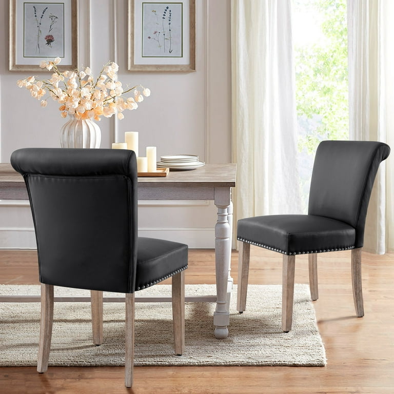 Studded dining room chairs discount