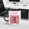 thumbnail image 4 of Happy Valentine’s Day Adorable Cane Corso Puppy Holding Heart Balloon 11oz Accent Two-tone Mug Italian Mastiff Dog Lover Gifts Idea Coffee Tea Cup - 00030, 4 of 5