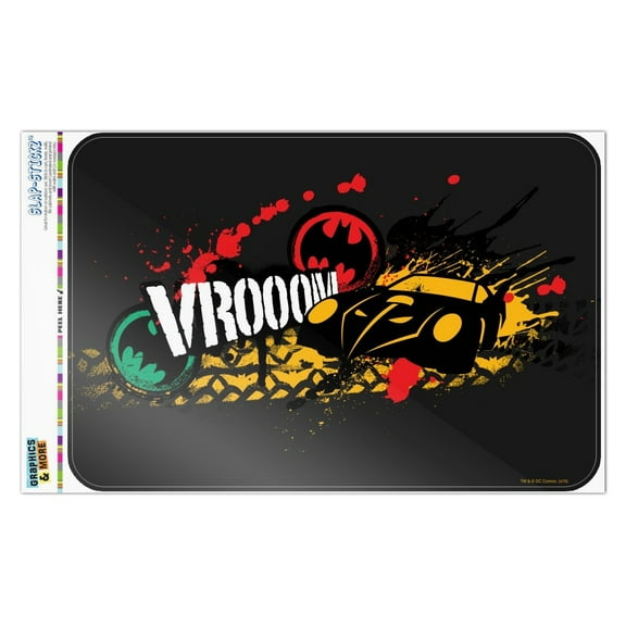 Batman Batmobile VROOOM Home Business Office Sign