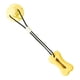 thumbnail image 2 of Juguete para masticar para perros, ventosa, cuerda para la dentición, alimentador lento, rompecabezas, juguete para morder, dispensador de alimentos hueso amarillo, 2 of 9