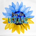 thumbnail image 2 of CafePress - Pray For Ukraine Blue And Yellow Sunflower Basebal - Adjustable 100% Brushed Unisex Casual Cotton Baseball Cap, Beige, 1, 2 of 2