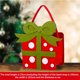 thumbnail image 5 of Fiudx Bolsa de Dulces Navideña, Diseño Rojo Clásico, Accesorio de Decoración Navideña, Papel de Regalo Reutilizable, Adorno para Repisa de Chimenea, Decoración para Fiestas Navideñas, Paquete Único,, 5 of 7