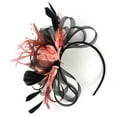 thumbnail image 6 of Baberdicy Women's Small Fascinator - Feather Netting Pillbox - Tea Party Formal Hat - Elegant Hair Accessory - Summer Wedding D,One Size, 6 of 8