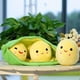 thumbnail image 1 of Juguete de peluche, almohada suave, vaina de guisante rellena, juguetes, regalo para niños, 1 of 12