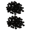 thumbnail image 1 of 200 Pcs Black Sponge Earbud Headphone Cap Ear Pads Cover Replacement, 1 of 5