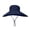 Blue, variant on Super Wide Brim Fishing Hat UPF 50+ Sun Safari Hat with Removable Neck Face Flap for Outdoor Activities