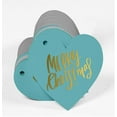 thumbnail image 3 of Inkdotpot Real Gold Foil Merry Christmas Tag Favor Hang Paper Tag 100 Pieces, 3 of 8