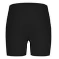 thumbnail image 5 of MIUOWANP Men's Drawstring Elastic Waist Beach Shorts with Pockets Solid Color Quick-dry Surfing Three-Point Pants Size L(6)Black, 5 of 5