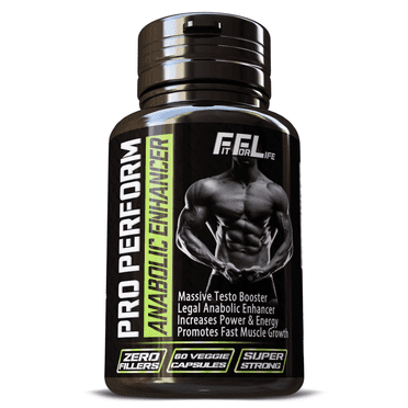 Natural Anabolic Dietary Supplement - Improve Muscle Mass - 60 Capsules