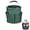 Green, variant on 17L Cleaning Caddy with Handle, Foldable Cleaning Supply Caddy, with Handle and 6 Pockets, for Outdoor Camping Harvest Basket Bathroom Storage (Khaki)