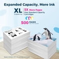 thumbnail image 4 of Cartuchos de Tinta Penguin 67XL Color para Impresoras HP Deskjet, 4 of 7