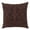 Chocolate, variant on Better Trends 26"x 26" Euro Pillow Sham 100% Cotton Pillow Cover Medallion Design Machine Washable (Black) Ashton Collection