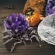 thumbnail image 4 of Decoraciones de Halloween, adornos de Halloween, regalos de Halloween, cristal natural, amatista, grava, cristal blanco, decoración de escritorio, regalo de Halloween, araña de cristal único de plásti, 4 of 6