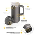 thumbnail image 4 of RTIC 16 oz Ceramic Lined Insulated Road Trip Travel Mug, Leak-Resistant Lid, Graphite, 4 of 9