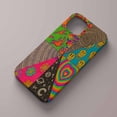 thumbnail image 2 of Tobelint Case for iphone 12 Pro Max,Hippie Indie Pattern Case with Side Print,Slim Bumper Full Cover, 2 of 5