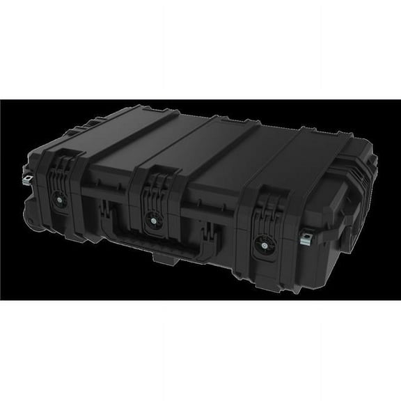 Seahorse SE1231ML,BK 31.9 x 21.1 x 9.1 in. Protective Equipment Case with Metal Locking Latches, Black