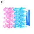 thumbnail image 2 of Neinkie 24Pcs/Set Hair Curling Band Adjustable Labor-saving Time-Saving Easy to Operate Hair Rolling Tool for Women, 2 of 2