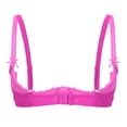 thumbnail image 4 of Sujetador de encaje con aro push-up para mujer, lencería con relleno de esponja, ropa interior, copas abiertas, pezones expuestos, sujetador Sexy erótico, 1/2 Copa, 4 of 5