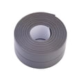 thumbnail image 4 of kitchen sealing strips,Bathroom Shower Sink Bath Sealing Tape Strip,Waterproof Wall Sticker Bathroom Caulk Strip,caulk tape caulk strip for bathroom shower toilet,PVC Waterproof Bath and Gray, 4 of 8