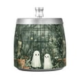 thumbnail image 7 of Yayeee Ashtray with Lid for Cigarette Smokeless Stainless Steel Home Ash Holder, Cute Ghosts Playing, 7 of 7