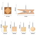 thumbnail image 2 of Dorbetar 128 chinchetas de madera para tableros, 2 of 7